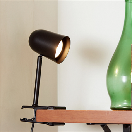 Olivia clip Lampara de mesa